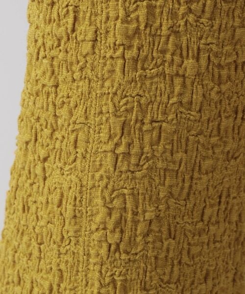 LOWRYS FARM（ローリーズファーム）の「フクレジャガードカットパンツ（パンツ・レディース・アイボリー08/ブラック09/ブラウン58/イエロー65・F）」の22枚目の写真