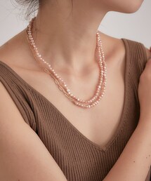 COLLAGE GALLARDAGALANTE | 【L.PAPILLONNER】淡水パールチェーンロングネックレス(ネックレス)