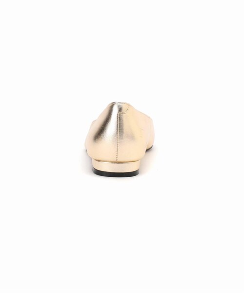 IENA（イエナ）の「《予約》IENA フラットシューズ（シューズ・ゴールド/(090)/35/在庫なし/36/在庫あり/37/38/39）」の7枚目の写真