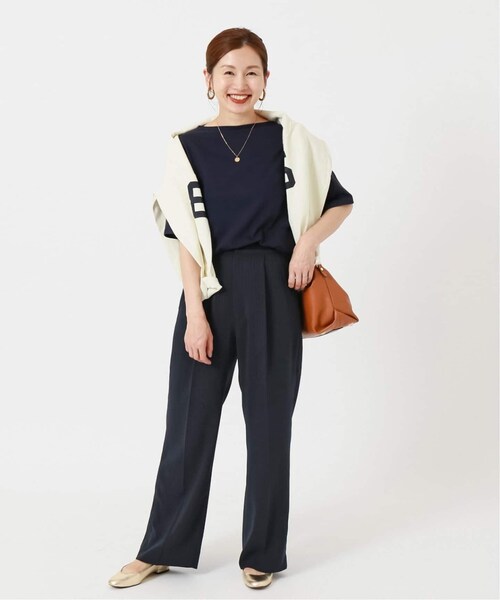 IENA（イエナ）の「《予約》IENA フラットシューズ（シューズ・ゴールド/(090)/35/在庫なし/36/在庫あり/37/38/39）」の5枚目の写真