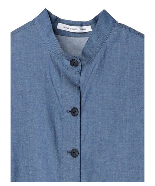 GARAGE OF GOOD CLOTHING(ガレージオブグッドクロージング)の「オールインワン(オールインワン・サロペット・インディゴ/ライトインディゴ・F)」の4枚目の写真