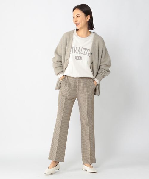 BARNYARDSTORM（バンヤードストーム）の「シャークスキンフレアパンツ（パンツ・レディース・グレー15/ブラック19/ベージュ55/(WEB限定)モカ59・(WEB限定) XS(00)/S(0)/M(1)/(WEB限定) L(2)）」の16枚目の写真