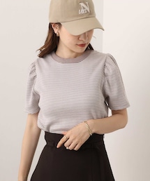 one after another NICE CLAUP | ボーダーテレコトップス(Tシャツ/カットソー)