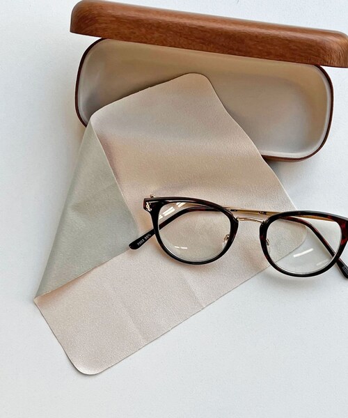 Lattice（Lattice）の「カラーメガネクロス（メガネ・レディース・アイボリー/ミント/パープル/オレンジ/イエロー・0）」の3枚目の写真