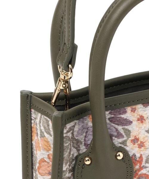 Andemiu（アンデミュウ）の「ゴブランミニバック（バッグ・レディース・アイボリー08/ピンク25/ブルー85・F）」の19枚目の写真