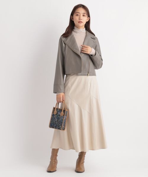 Andemiu（アンデミュウ）の「ゴブランミニバック（バッグ・レディース・アイボリー08/ピンク25/ブルー85・F）」の5枚目の写真