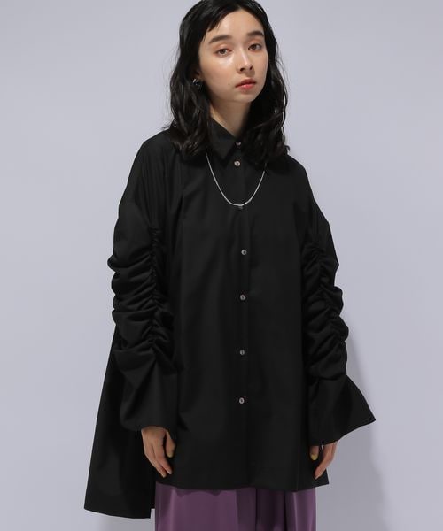 HARE（ハレ）の「ギャザースリーブシャツ（）」 - WEAR