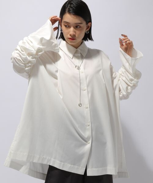 HARE（ハレ）の「ギャザースリーブシャツ（）」 - WEAR