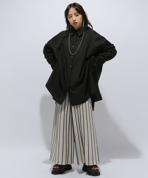 HARE（ハレ）の「ギャザースリーブシャツ（）」 - WEAR
