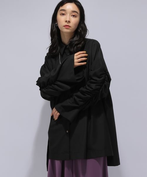 HARE（ハレ）の「ギャザースリーブシャツ（）」 - WEAR