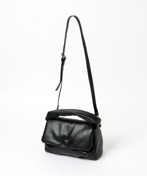 LEPSIM（レプシィム）の「ボンディング2WAYショルダーバッグ（バッグ・レディース・アイボリー08/ブラック09/イエロー65/ブルー85・ONE SIZE）」の14枚目の写真