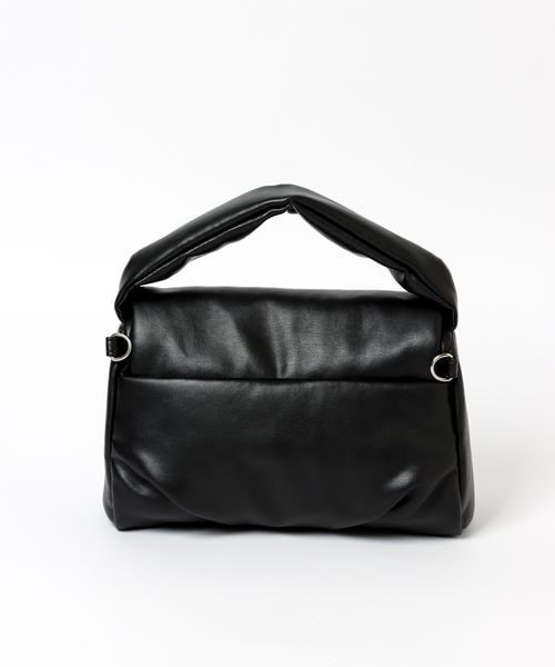 LEPSIM（レプシィム）の「ボンディング2WAYショルダーバッグ（バッグ・レディース・アイボリー08/ブラック09/イエロー65/ブルー85・ONE SIZE）」の13枚目の写真