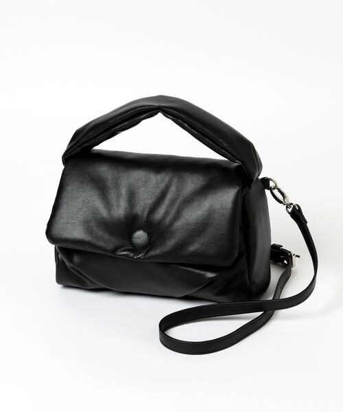 LEPSIM（レプシィム）の「ボンディング2WAYショルダーバッグ（バッグ・レディース・アイボリー08/ブラック09/イエロー65/ブルー85・ONE SIZE）」の8枚目の写真