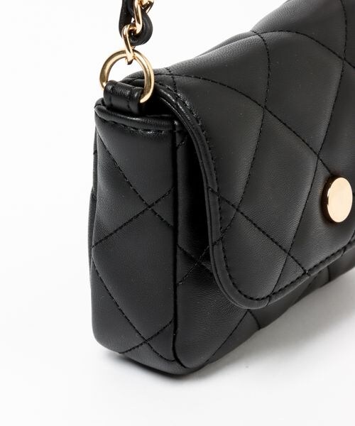 LEPSIM(レプシィム)の「マイクロチェーンミニショルダー(バッグ・レディース・ブラック09/イエロー65/ブルー85・ONE SIZE)」の16枚目の写真