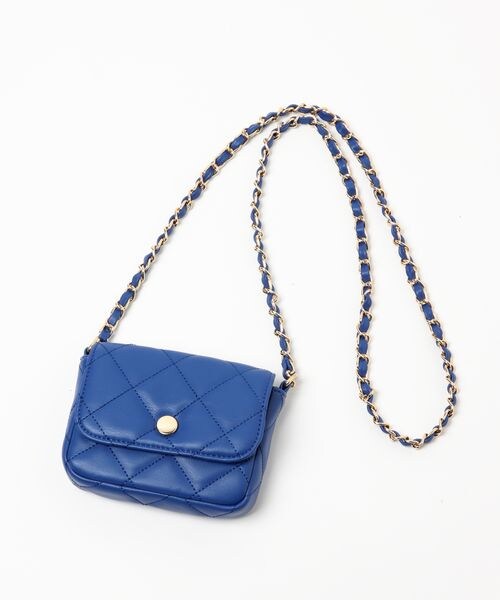 LEPSIM(レプシィム)の「マイクロチェーンミニショルダー(バッグ・レディース・ブラック09/イエロー65/ブルー85・ONE SIZE)」の9枚目の写真