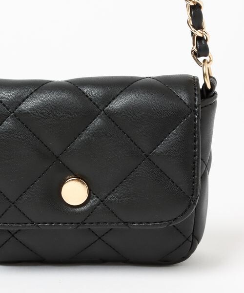 LEPSIM(レプシィム)の「マイクロチェーンミニショルダー(バッグ・レディース・ブラック09/イエロー65/ブルー85・ONE SIZE)」の17枚目の写真