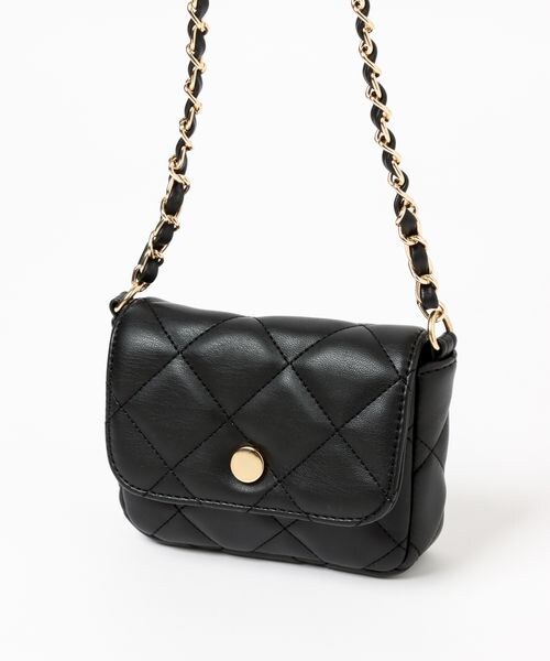 LEPSIM(レプシィム)の「マイクロチェーンミニショルダー(バッグ・レディース・ブラック09/イエロー65/ブルー85・ONE SIZE)」の11枚目の写真