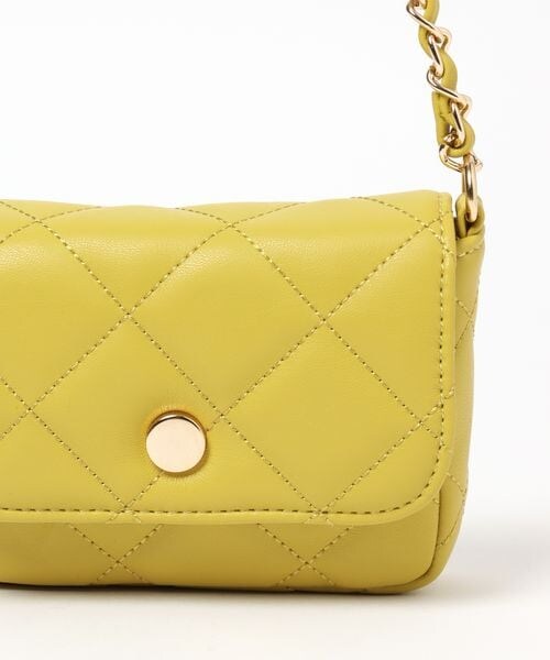 LEPSIM(レプシィム)の「マイクロチェーンミニショルダー(バッグ・レディース・ブラック09/イエロー65/ブルー85・ONE SIZE)」の20枚目の写真