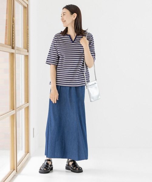 LEPSIM(レプシィム)の「ソフトスマホショルダー(バッグ・レディース・アイボリー08/ブラック09/シルバー19/ブルー85・ONE SIZE)」の7枚目の写真