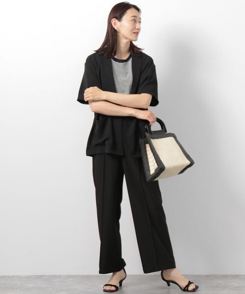 LEPSIM（レプシィム）の「テーラードジャケット（ジャケット/アウター・レディース・オフホワイト05/ブラック09/ベージュ52・FREE SIZE）」の14枚目の写真