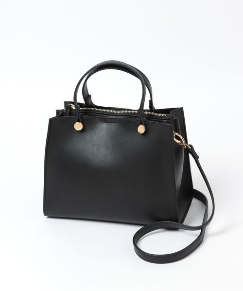 LEPSIM（レプシィム）の「きれいめ2WAYバッグ（バッグ・レディース・アイボリー08/ブラック09・ONE SIZE）」の10枚目の写真