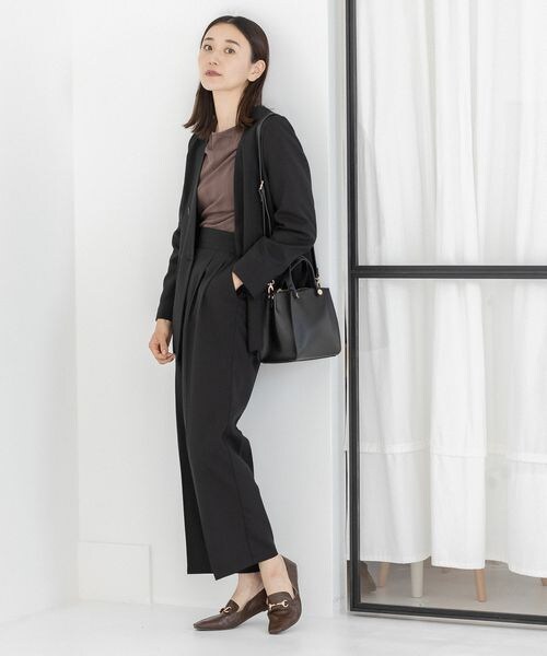 LEPSIM（レプシィム）の「きれいめ2WAYバッグ（バッグ・レディース・アイボリー08/ブラック09・ONE SIZE）」の6枚目の写真