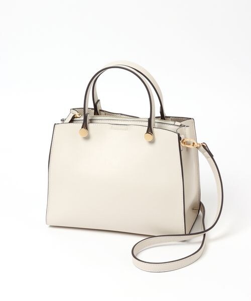 LEPSIM（レプシィム）の「きれいめ2WAYバッグ（バッグ・レディース・アイボリー08/ブラック09・ONE SIZE）」の9枚目の写真