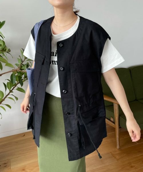 LOWRYS FARM（ローリーズファーム）の「ミリタリーベスト（）」 - WEAR