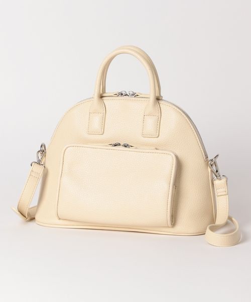 LOWRYS FARM（ローリーズファーム）の「５ポケットボストンＢＡＧ（バッグ・レディース・アイボリー08/ブラック09/ブラウン55・ナシ）」の5枚目の写真