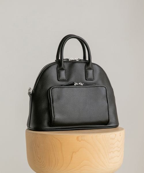 LOWRYS FARM（ローリーズファーム）の「５ポケットボストンＢＡＧ（バッグ・レディース・アイボリー08/ブラック09/ブラウン55・ナシ）」の2枚目の写真