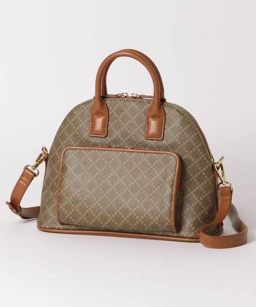 LOWRYS FARM（ローリーズファーム）の「５ポケットボストンＢＡＧ（バッグ・レディース・アイボリー08/ブラック09/ブラウン55・ナシ）」の7枚目の写真