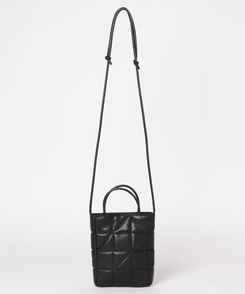 LOWRYS FARM（ローリーズファーム）の「キルティングミニショルダー（バッグ・レディース・ブラック09/オレンジ45/カーキ70・F）」の5枚目の写真