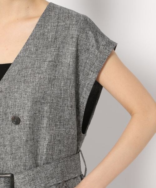 PAGEBOY（ページボーイ）の「ツイードロングジレ（ジャケット/アウター・レディース・ブラック09/ブラウン55・F）」の19枚目の写真