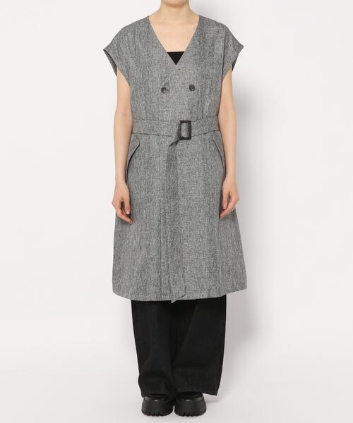 PAGEBOY（ページボーイ）の「ツイードロングジレ（ジャケット/アウター・レディース・ブラック09/ブラウン55・F）」の14枚目の写真