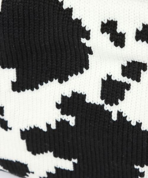 PAGEBOY（ページボーイ）の「ニットスクエアアソートBAG（バッグ・レディース・ゼブラ柄00/カウ柄01/ターコイズ76・F）」の22枚目の写真