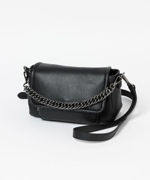 PAGEBOY（ページボーイ）の「ビンテージチェーンBAG（バッグ・レディース・オフホワイト05/ブラック09・F）」の7枚目の写真