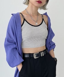 PAGEBOY | ショートカップ付きキャミ(トップス)