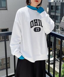 PAGEBOY | カレッジスウェットプルオーバー(トップス)