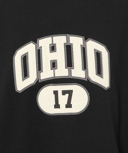 PAGEBOY（ページボーイ）の「カレッジスウェットプルオーバー（トップス・レディース・オフホワイト05/ブラック09/オートミール50・F）」の22枚目の写真