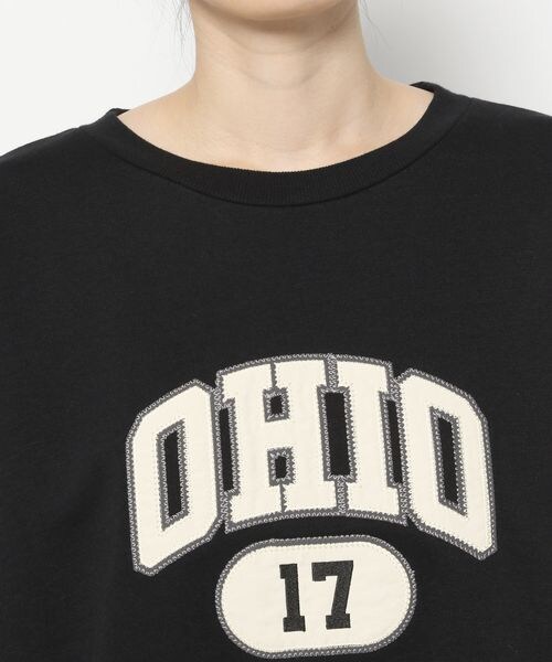 PAGEBOY（ページボーイ）の「カレッジスウェットプルオーバー（トップス・レディース・オフホワイト05/ブラック09/オートミール50・F）」の19枚目の写真