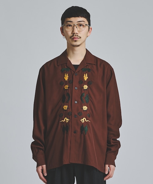 TOGA VIRILIS（トーガ ビリリース）の「Rayon twill shirt 2（シャツ