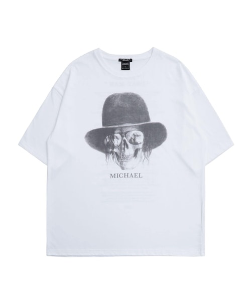 BIAS（バイアス）の「〈別注〉ビッグシルエットティー MICHAEL（Tシャツ/カットソー・メンズ・WHT・S/M/L）」の2枚目の写真