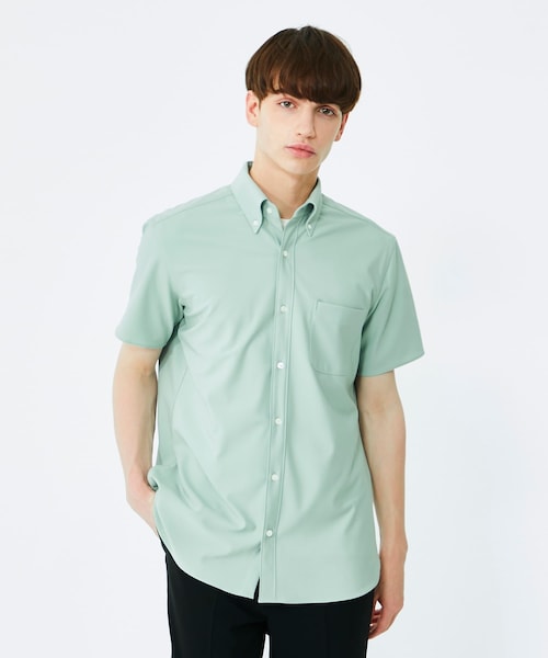 UNITED TOKYO（ユナイテッドトウキョウ）の「ドライストレッチ　レギュラーカラーシャツ（シャツ/ブラウス・メンズ・WHT/BLK/MINT・1/2/3/5）」の3枚目の写真