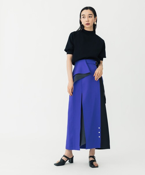 UNITED TOKYO ワープコンビタイトスカート UNITED TOKYO（ユナイテッドトウキョウ）の「ワープコンビタイト