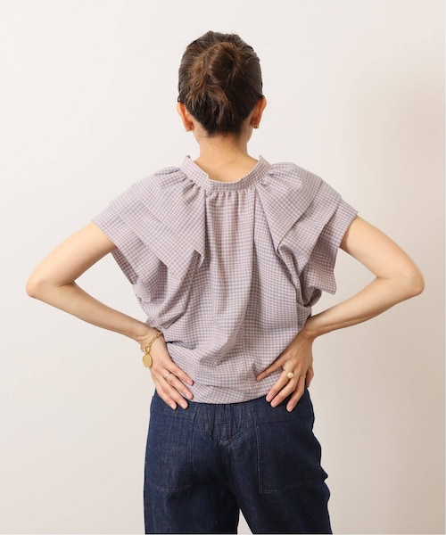 IENA（イエナ）の「IENA LA BOUCLE チェック タックフレンチ