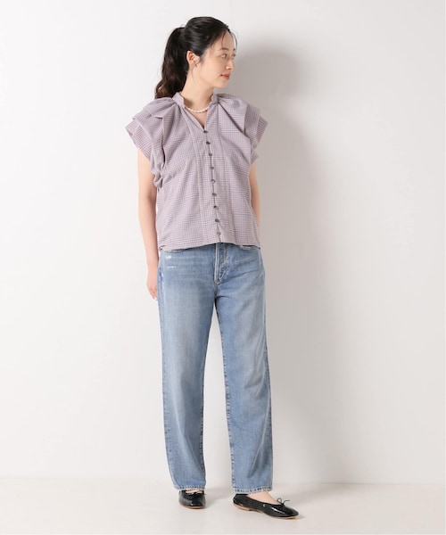 IENA（イエナ）の「IENA LA BOUCLE チェック タックフレンチ