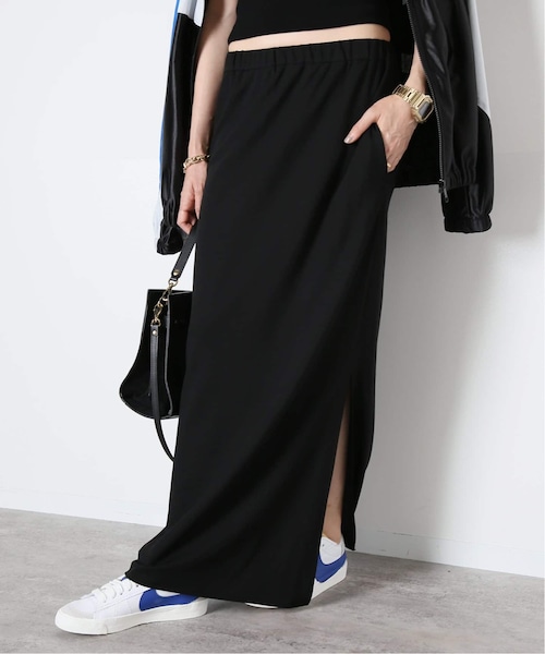 DeuxiemeClasse Jackytex Maxi スカートブラック