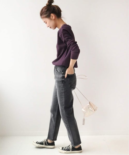 relume ストレッチデニム スリムテーパード グレー 34 新品 タグ付き relume ストレッチデニム スリムテーパード グレー 34 新品 タグ