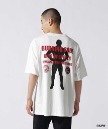 AVIREX | 【新日本プロレス × AVIREX】半袖 バーニング ソウル Tシャツ / S/S BURNING SOUL T-SHIRT(トップス)