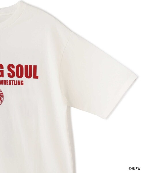 AVIREX（アヴィレックス）の「【新日本プロレス × AVIREX】半袖 バーニング ソウル Tシャツ / S/S BURNING SOUL T-SHIRT（トップス・ブラック/ホワイト・M/L/XL/2XL）」の13枚目の写真